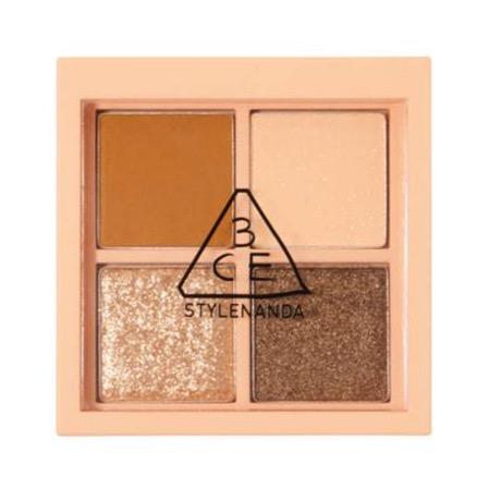 3CE MINI MULTI EYE COLOR PALETTE 3.5g #ALMOND FUDGE - Skynkorea