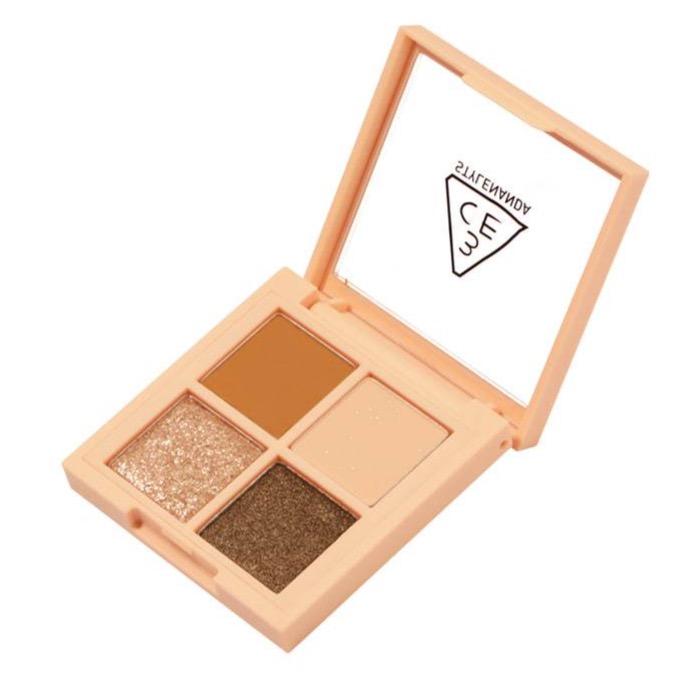 3CE MINI MULTI EYE COLOR PALETTE 3.5g #ALMOND FUDGE - Skynkorea