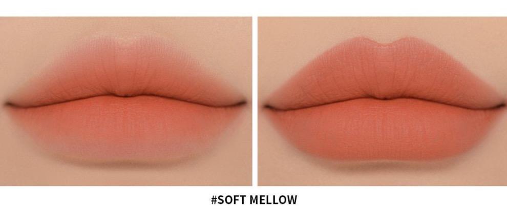 3CE Soft Matte Lipstick 3.5g #SOFT MELLOW - Skynkorea