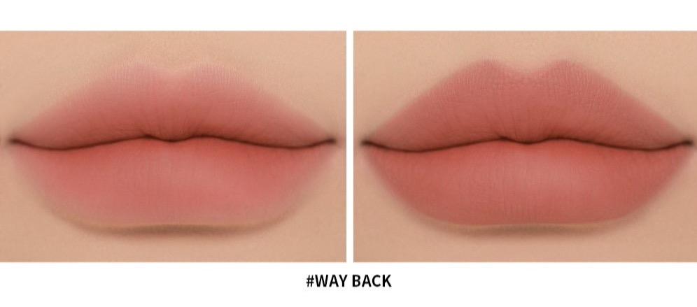 3CE Soft Matte Lipstick 3.5g #WAY BACK - Skynkorea
