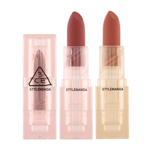 3CE Soft Matte Lipstick 3.5g (Warm VS Cool) (6 Colors) - Skynkorea