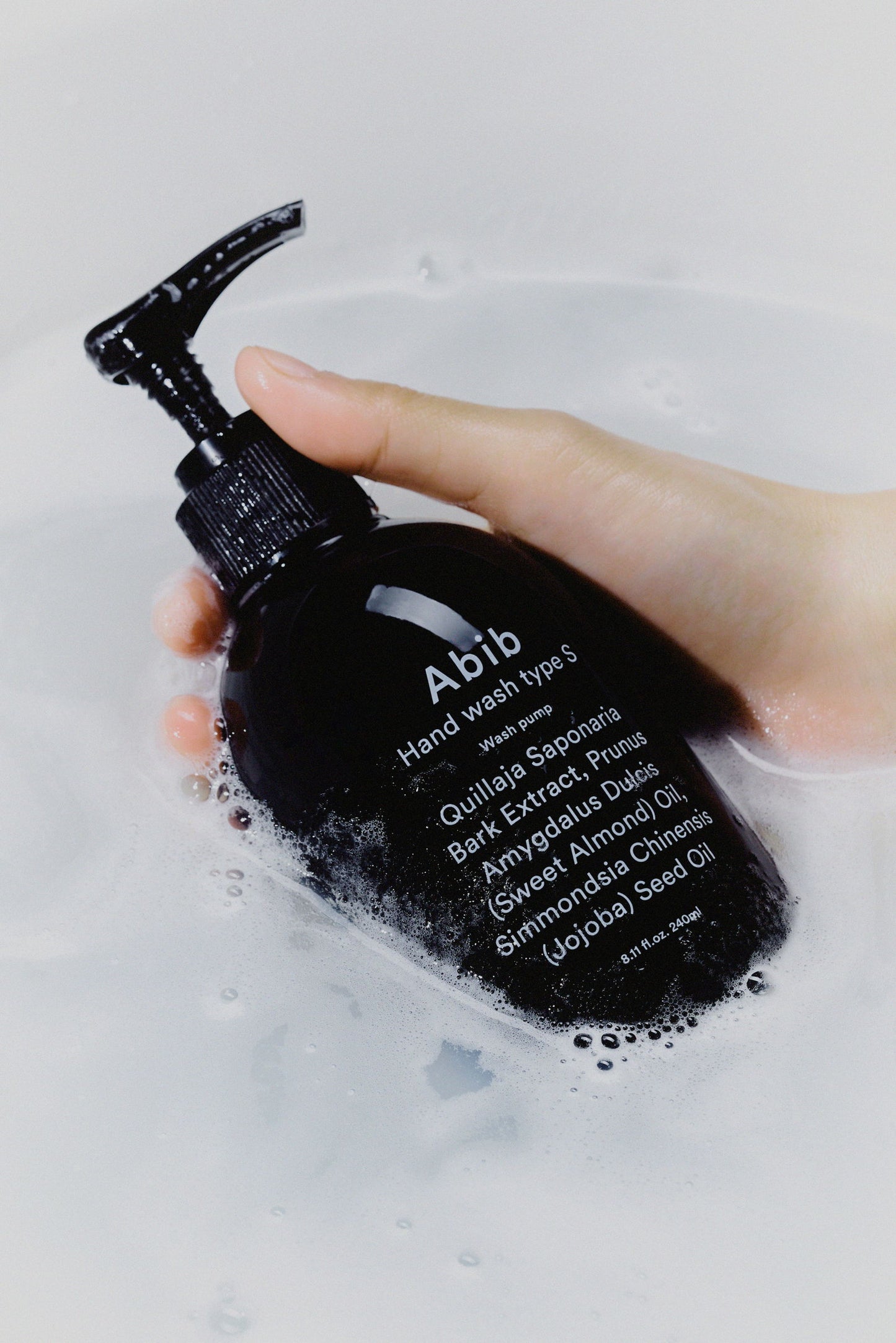 Abib Hand wash type S Wash pump 240ml - Skynkorea