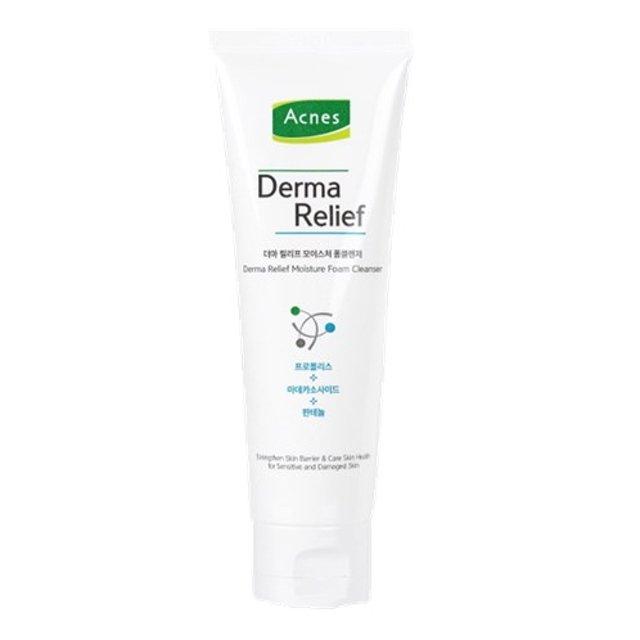 Acnes Derma Relief Moisture Foam Cleanser 200ml - Skynkorea