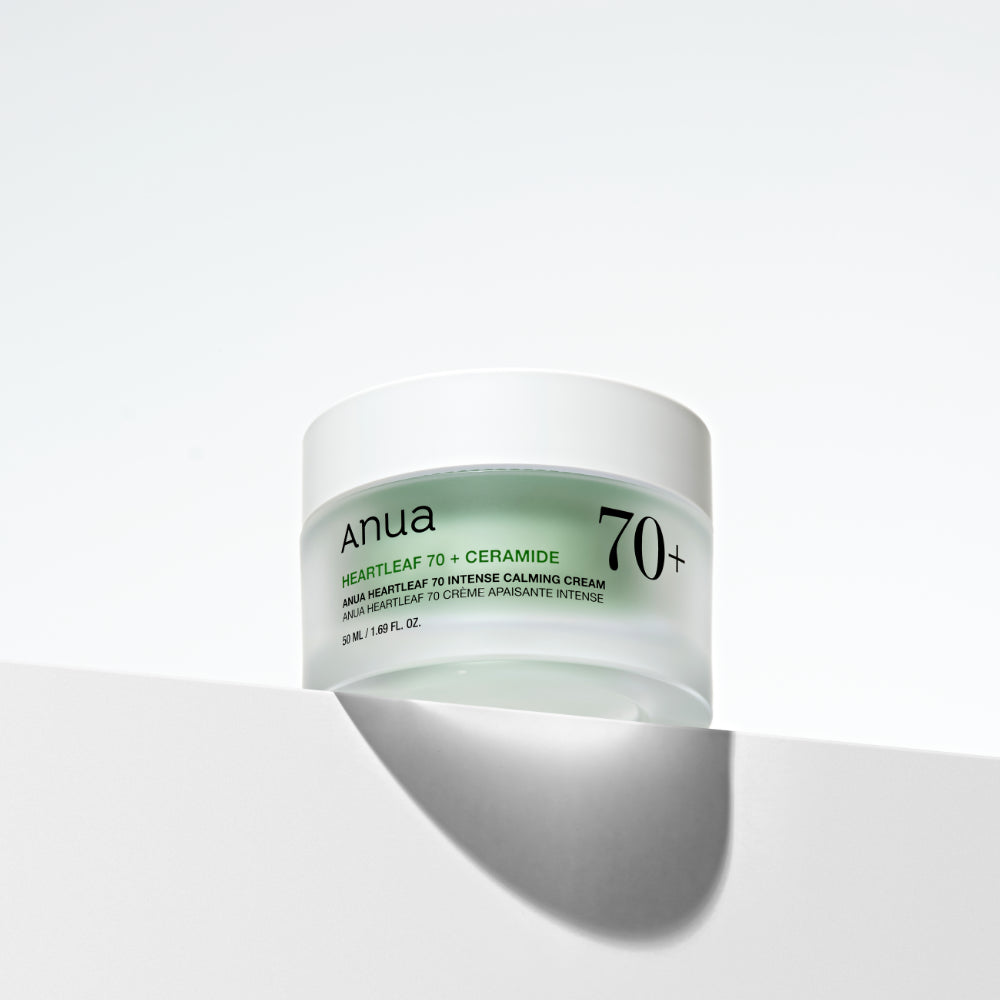 Anua HEARTLEAF 70% INTENSE CALMING CREAM 50ml - Skynkorea