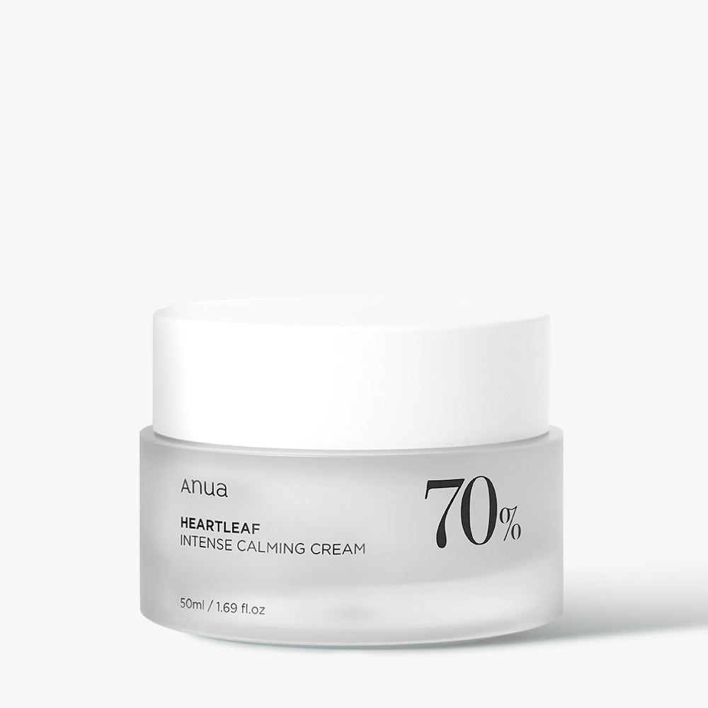 Anua HEARTLEAF 70% INTENSE CALMING CREAM 50ml - Skynkorea