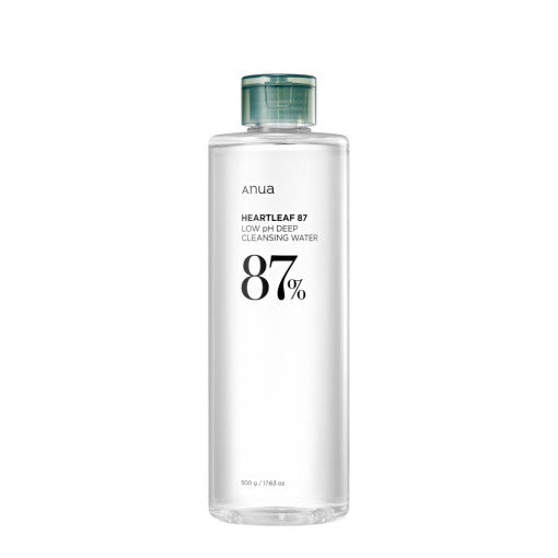 Anua Heartleaf 87 Low pH Deep Cleansing Water 500g - Skynkorea