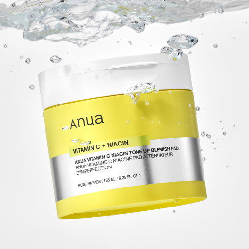 Anua Vitamin C+Niacin Tone Up Blemish Pad 60 Pads(185ml) - Skynkorea