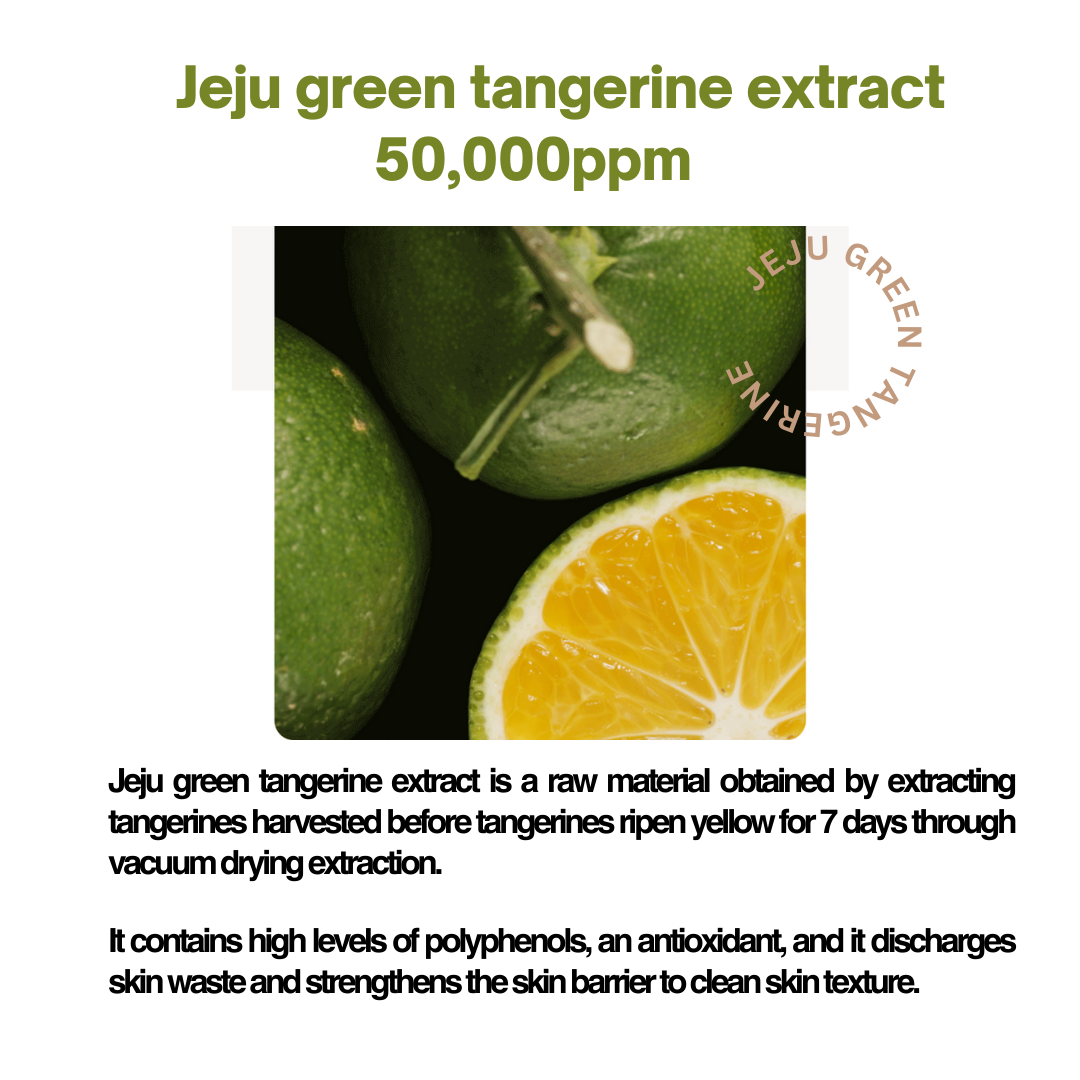 BeaumAnt Jeju Green Tangerine Cleansing Water 500ml - Skynkorea