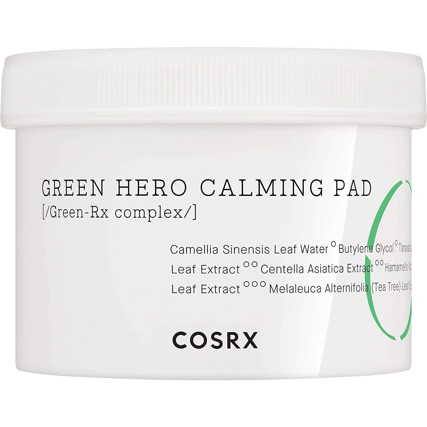 COSRX One Step Green Hero Calming Pad 70 Sheets - Skynkorea