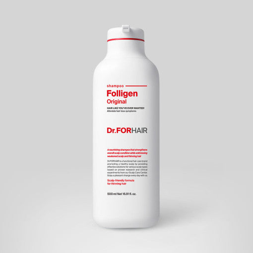Dr.FORHAIR Folligen Original Hair Loss Shampoo 500ml - Skynkorea