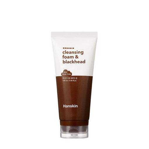 Hanskin Cleansing Foam & Blackhead 120ml - Skynkorea