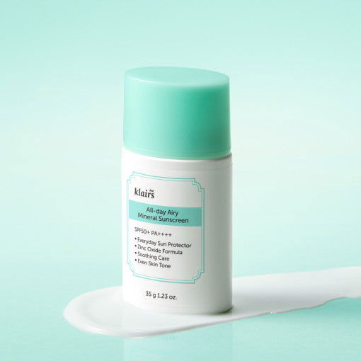 KLAIRS All-day Airy Mineral Sunscreen SPF50+ PA++++ 35g - Skynkorea