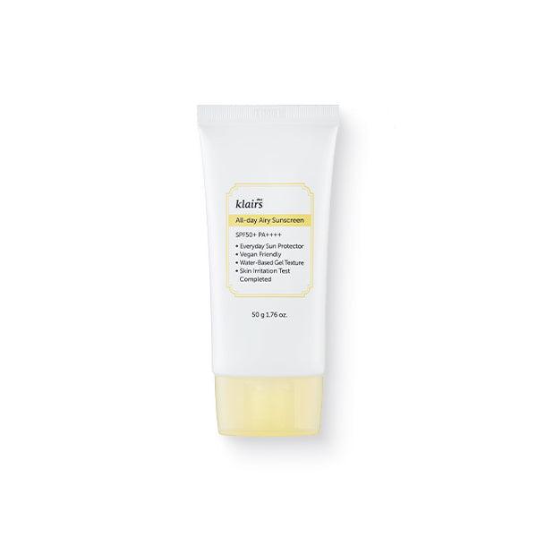 KLAIRS All-day Airy Sunscreen SPF50+ PA++++ 50g - Skynkorea