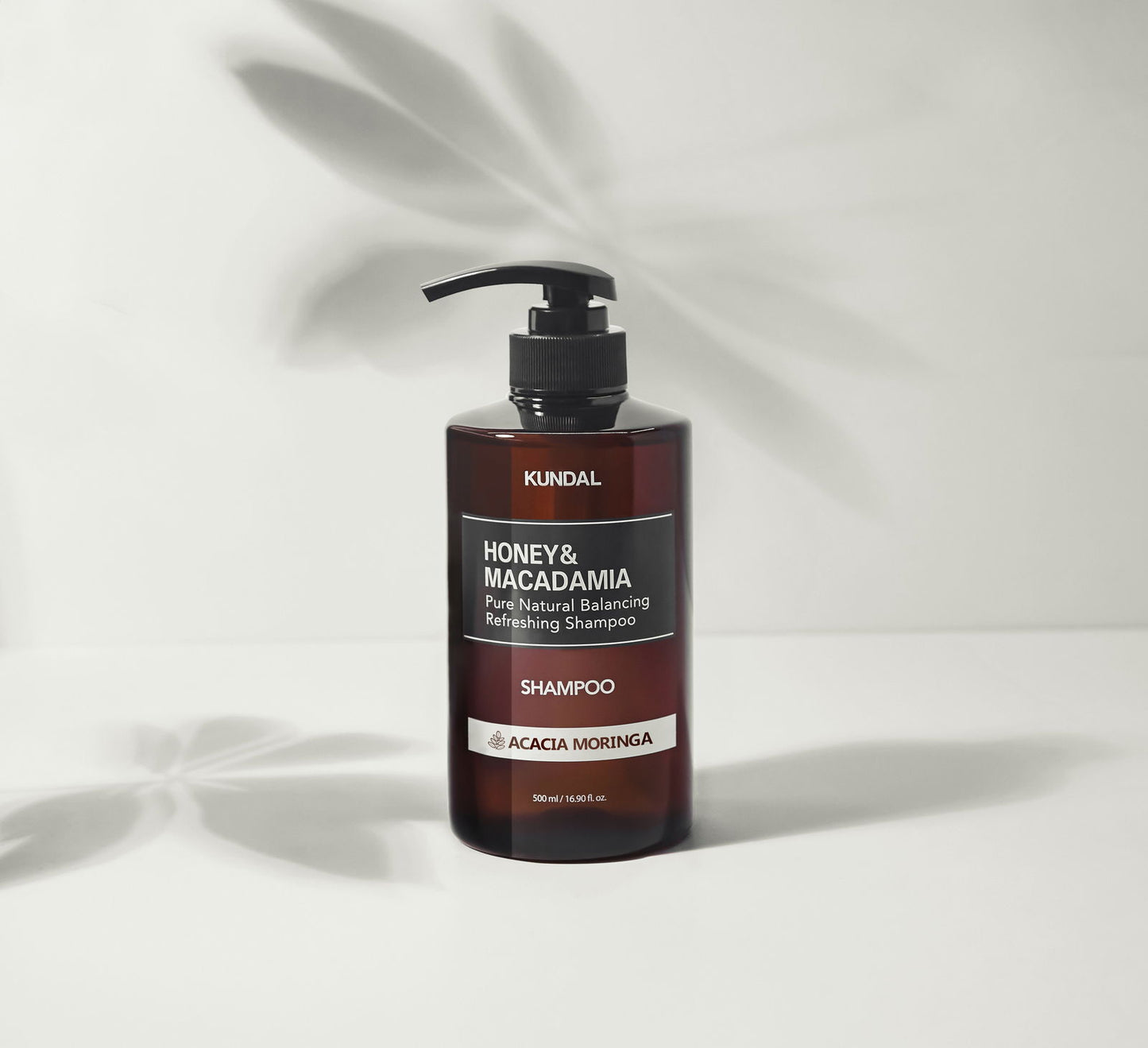 KUNDAL HONEY&MACADAMIA Pure Natural Balancing Refreshing Shampoo 500ml #ACACIA MORINGA - Skynkorea