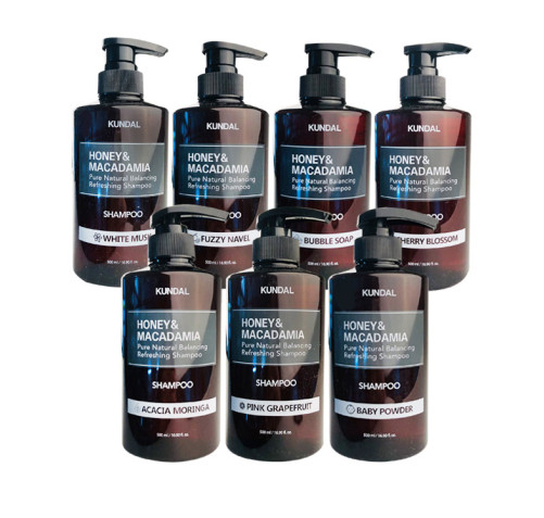 KUNDAL HONEY&MACADAMIA Pure Natural Balancing Refreshing Shampoo 500ml #FUZZY NAVEL - Skynkorea