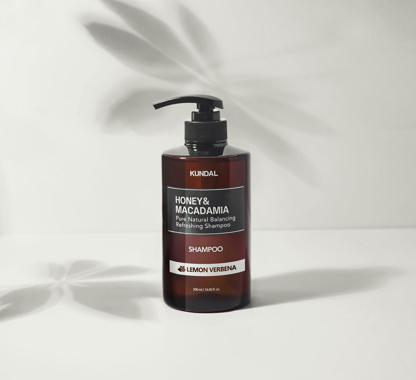 KUNDAL HONEY&MACADAMIA Pure Natural Balancing Refreshing Shampoo 500ml #LEMON VERBENA - Skynkorea