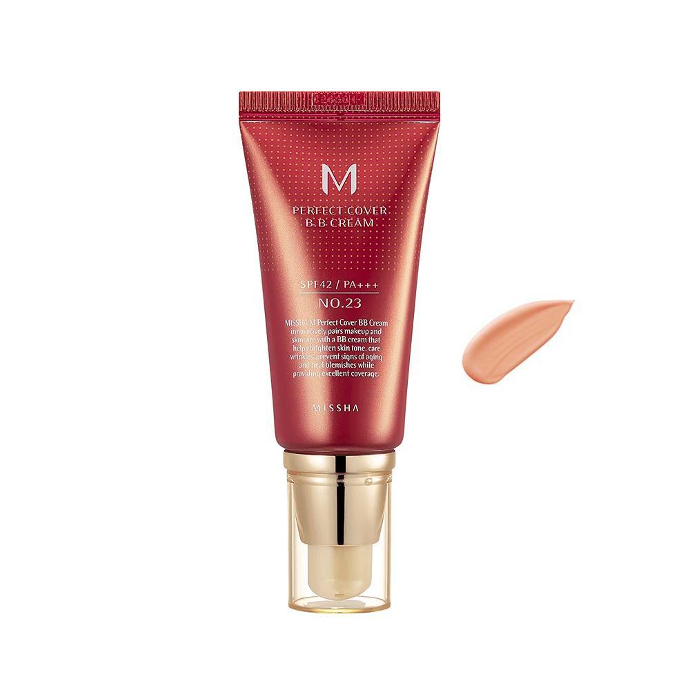 MISSHA M Perfect Cover BB Cream SPF 42 PA+++ 50ml (2 Colors) - Skynkorea