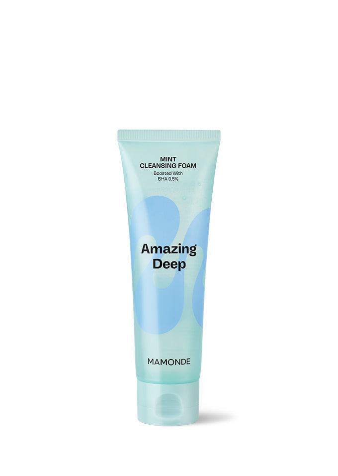 Mamonde Amazing Deep Mint Cleansing Foam 120ml - Skynkorea