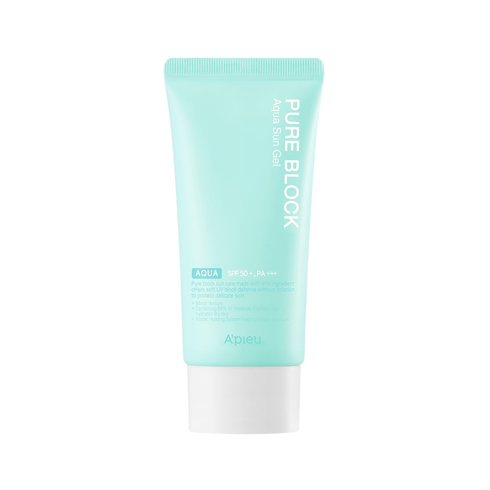 A'pieu Pure Block Aqua Sun Gel SPF50+/PA+++ 50ml - Skynkorea