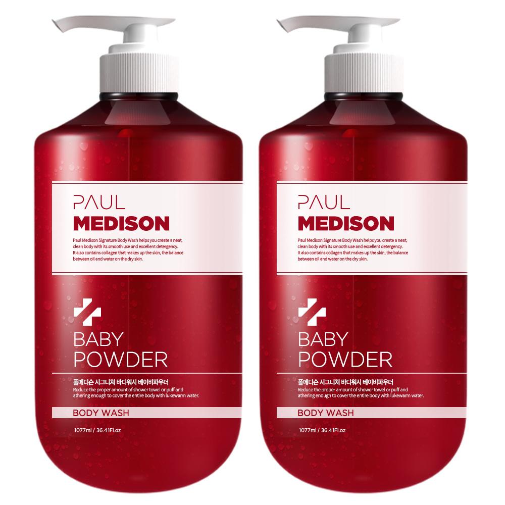Paul Madison Signature Body Wash White Musk fragrance 1077mL 2pc - Skynkorea