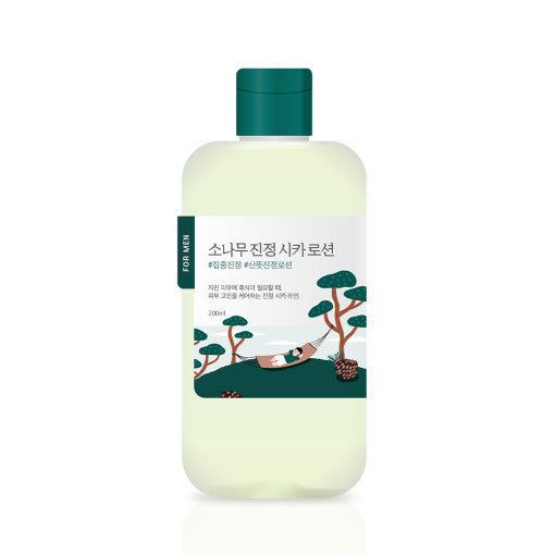 Round Lab For Men Pine Calming Cica Lotion 200ml - Skynkorea