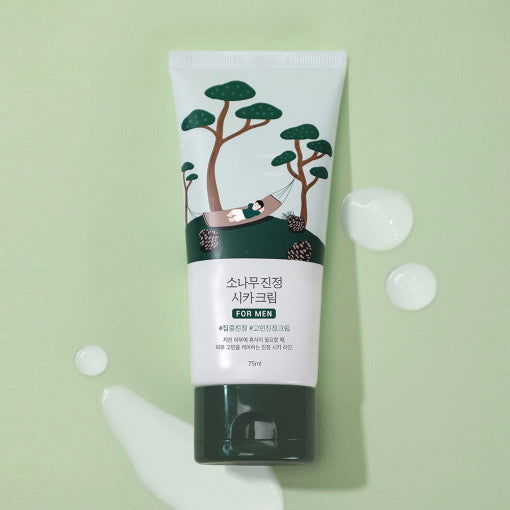 Round Lab For Men Pine Soothing Cica Cream 75ml - Skynkorea