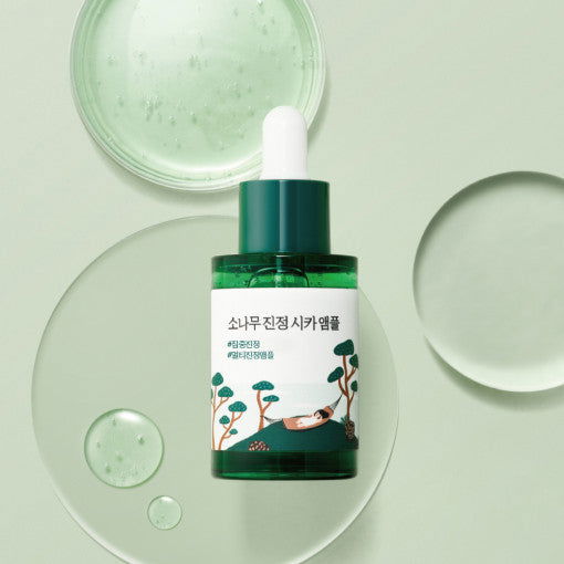 Round Lab Pine Calming Cica Ampoule 30ml - Skynkorea