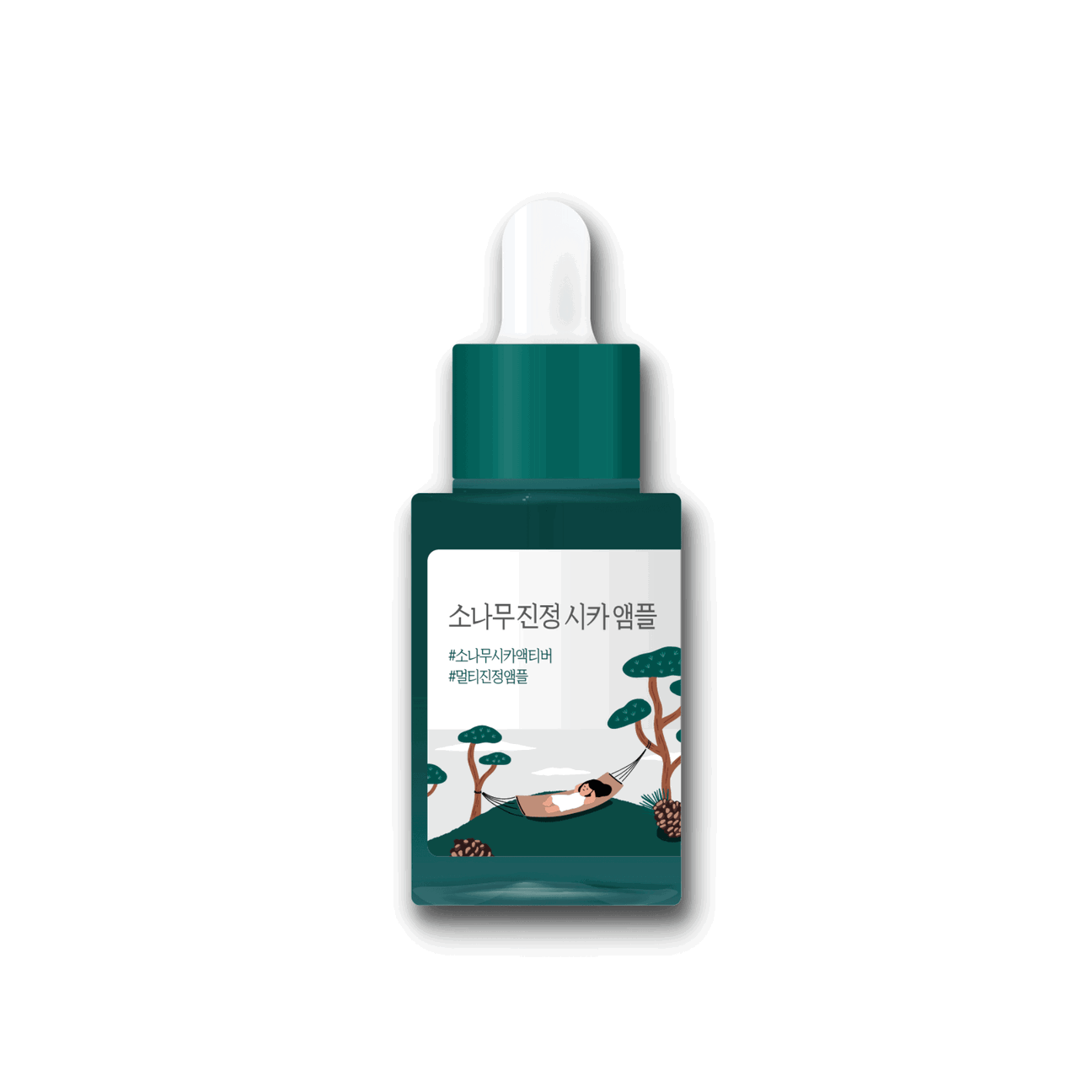 Round Lab Pine Calming Cica Ampoule 30ml - Skynkorea