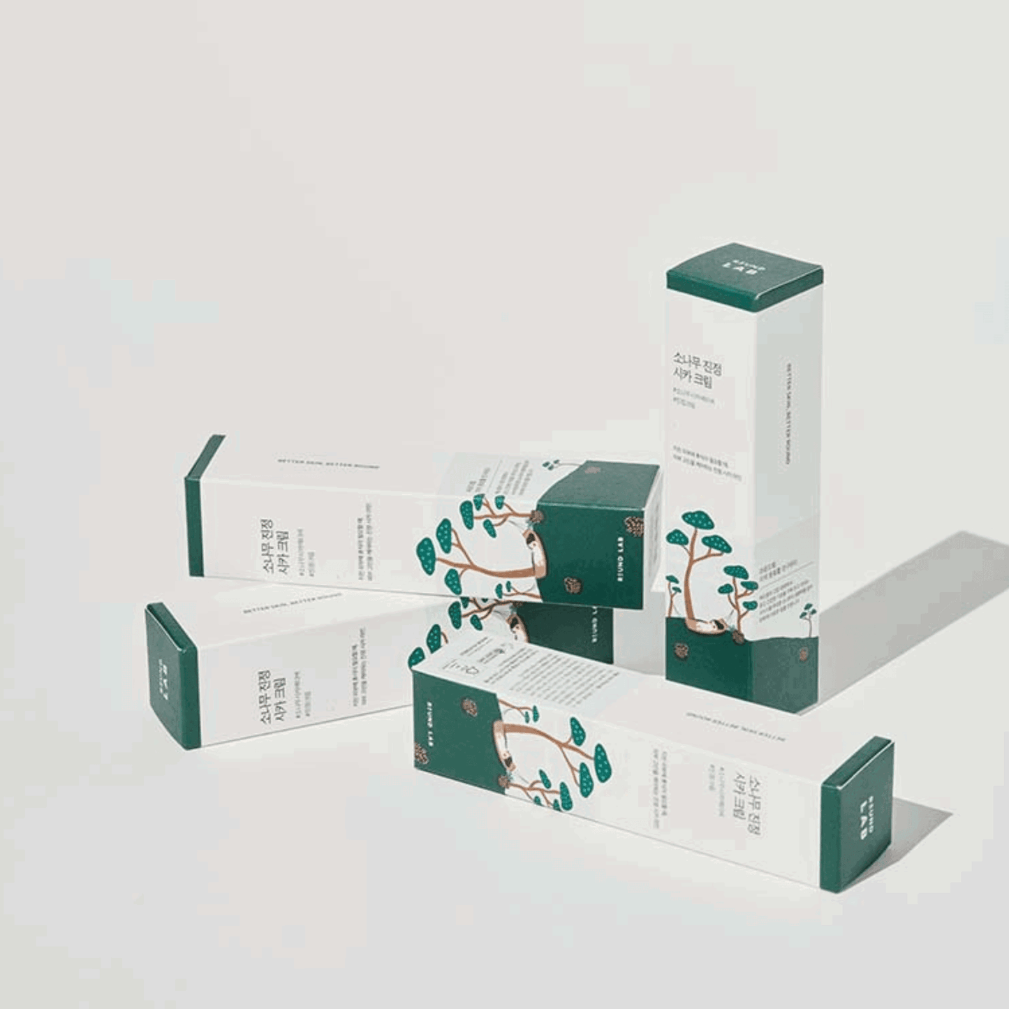 Round Lab Pine Calming Cica Cream 50ml - Skynkorea