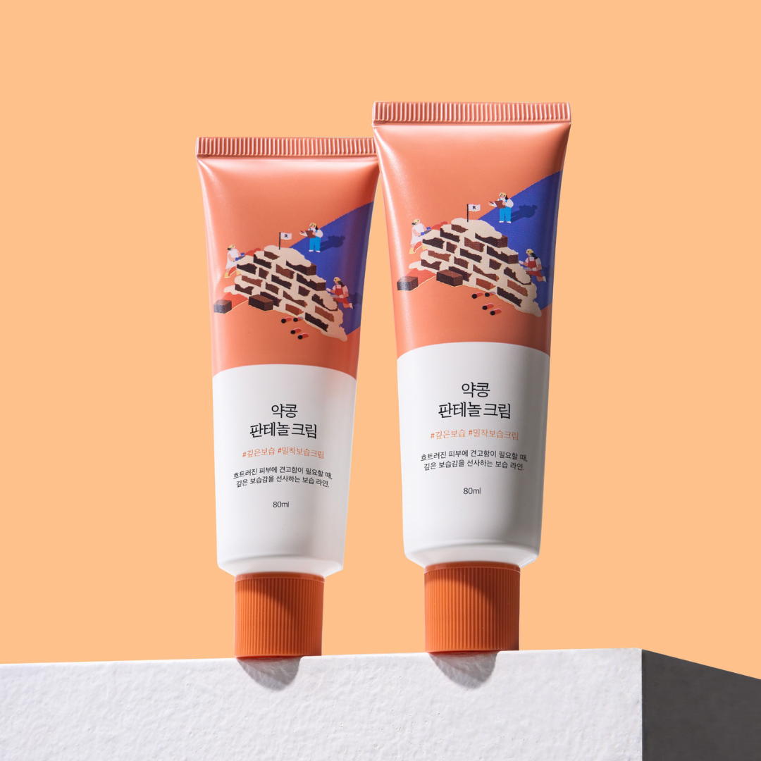 Round Lab Soybean Panthenol Cream 80ml - Skynkorea