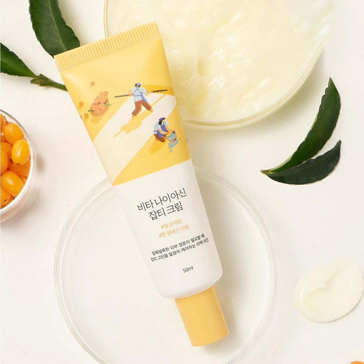 Round Lab Vita Niacin Blemish Cream 50ml - Skynkorea