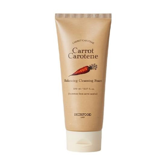 SKINFOOD Carrot Carotene Balancing Cleansing Foam 150ml - Skynkorea