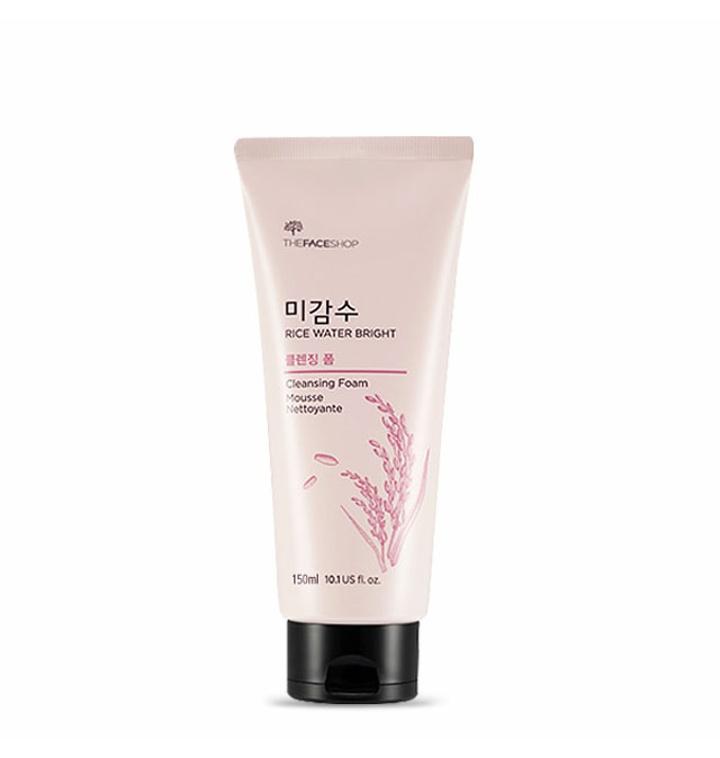 THE FACE SHOP Rice Water Bright Foaming Cleanser 150ml - Skynkorea