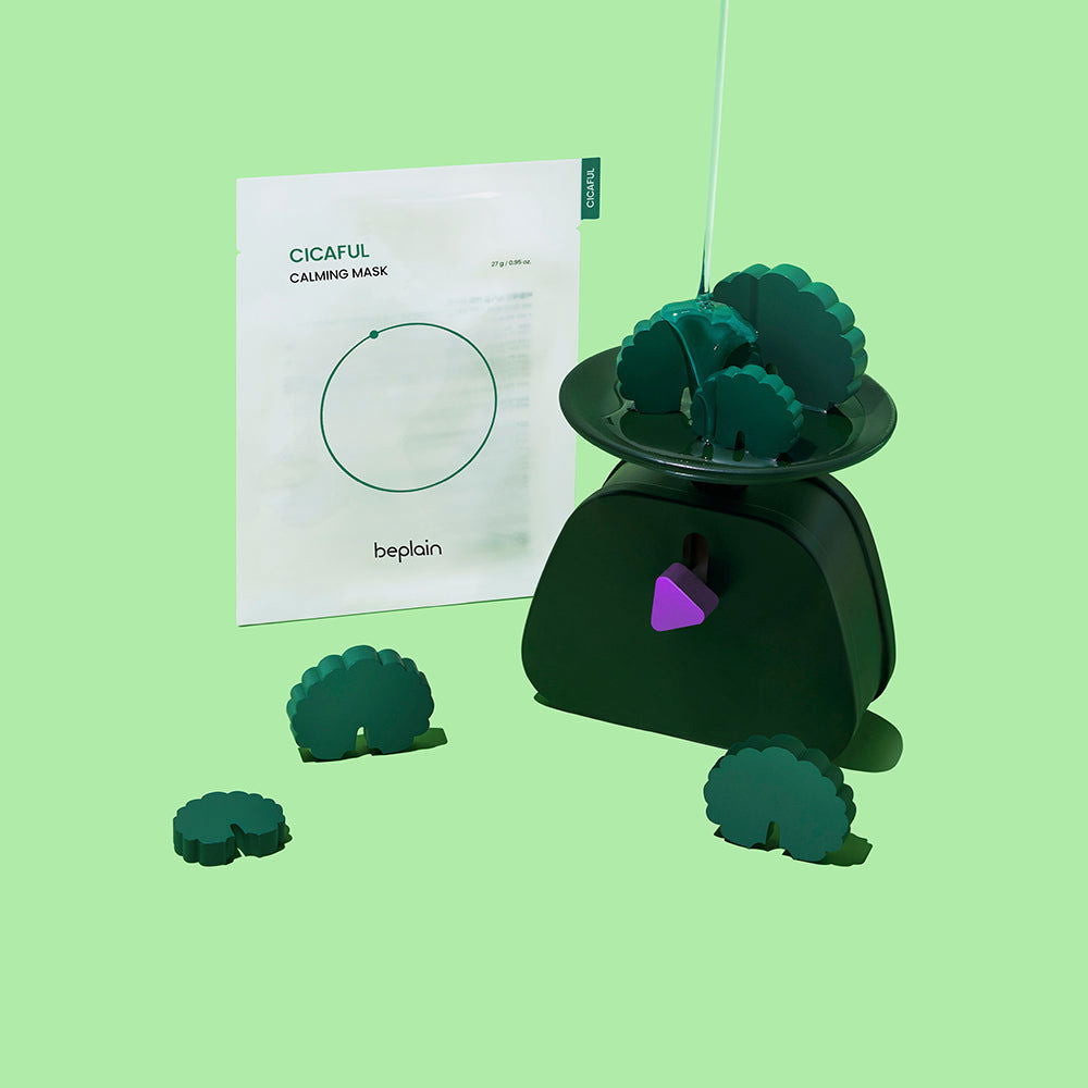 beplain Cicaful Calming Mask 10P - Skynkorea