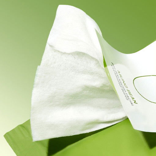 beplain Mung Bean Mildly Acidic Cleansing Tissues, 20 sheets - Skynkorea