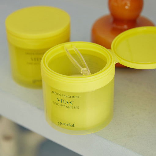 goodal Green Tangerine Vita-C Dark Spot Care Pad 70P - Skynkorea