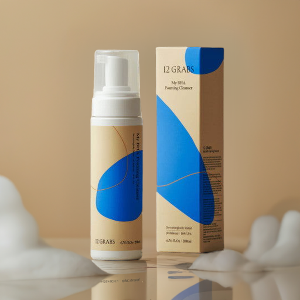 12GRABS My BHA Foaming Cleanser 200ml - Skynkorea