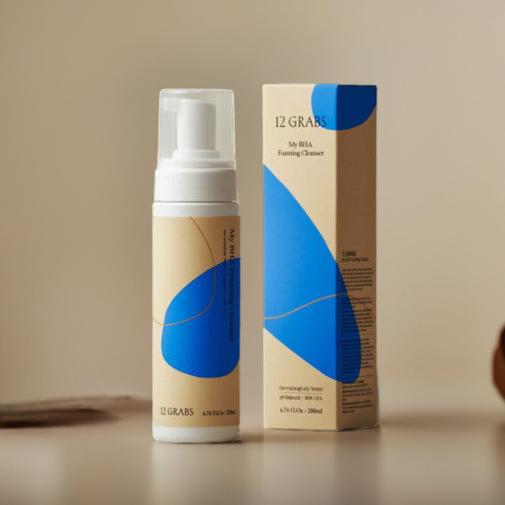 12GRABS My BHA Foaming Cleanser 200ml - Skynkorea
