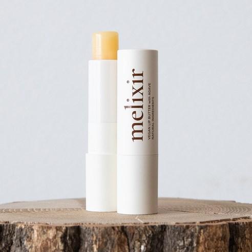 melixir Vegan Lip Butter 3.9g #01 Agave(Clear) - Skynkorea