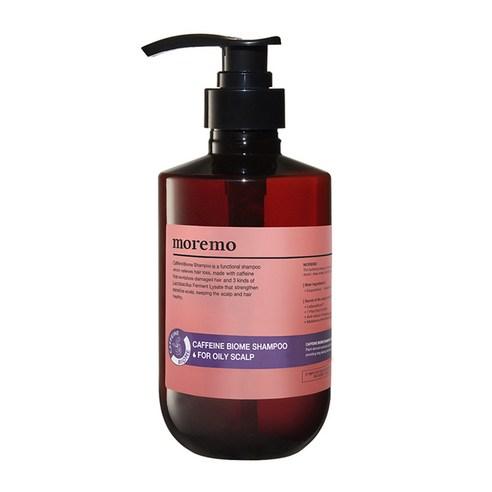 moremo CAFFEINE BIOME SHAMPOO FOR OILY SCALP 500ml - Skynkorea