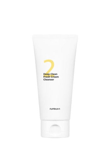 numbuzin No.2 Deep Clean Fresh Cream Cleanser 120ml - Skynkorea
