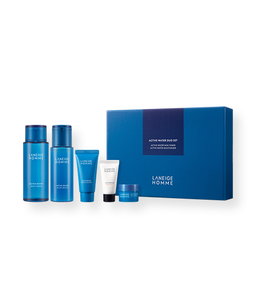 LANEIGE HOMME Active Water Duo Set - Skynkorea
