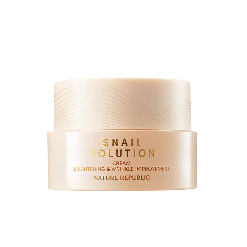 NATURE REPUBLIC Snail Solution Cream 52ml - Skynkorea