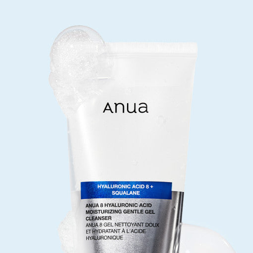 Anua 8 Hyaluronic Acid Moisturizing Gentle Gel Cleanser 150ml - Skynkorea