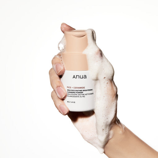 Anua RICE ENZYME BRIGHTENING CLEANSING POWDER 40g - Skynkorea