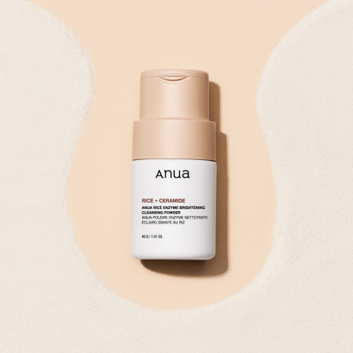Anua RICE ENZYME BRIGHTENING CLEANSING POWDER 40g - Skynkorea