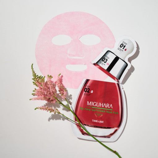 MIGUHARA Big 3 Step Anti-Wrinkle Mask Pack Origin 1.7ml + 25ml + 2ml - Skynkorea