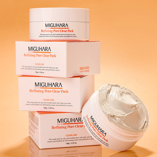 MIGUHARA Refining Pore Clear Pack 150ml - Skynkorea