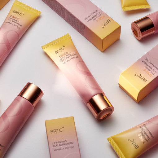 BRTC Time 8 Lift Toning Collagen Cream 80ml - Skynkorea