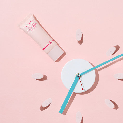 AMPLE:N Solar Shot Peach Tone Up Suncream 40ml - Skynkorea